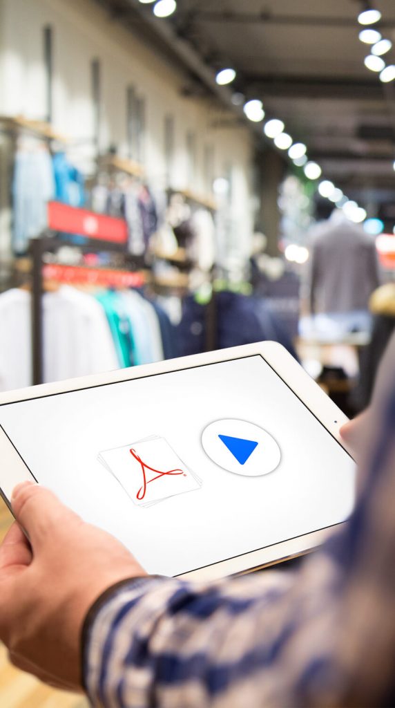 Retail Software for Fashion and Product controlled by your computer or iPad.