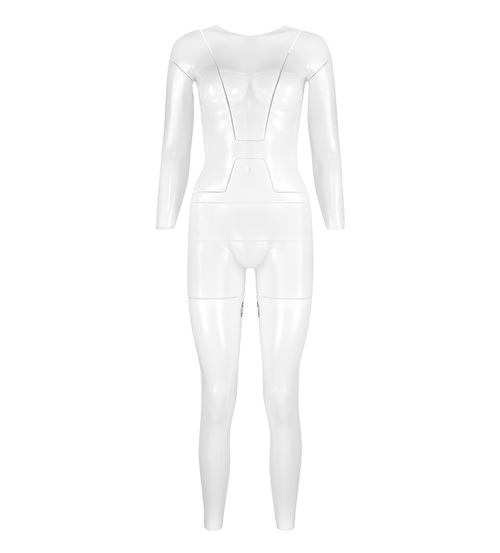 Female fullbody for the perfect ghost mannequin imagery of your fashion e-commerce content